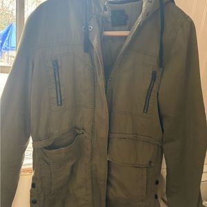 Volcom women’s utility jacket green